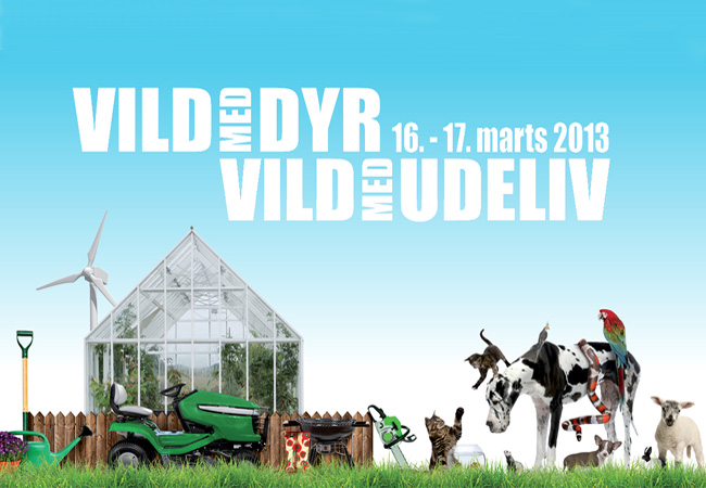 Vild med Dyr 2013 messe i Fredericia i weekenden den 16-17 marts